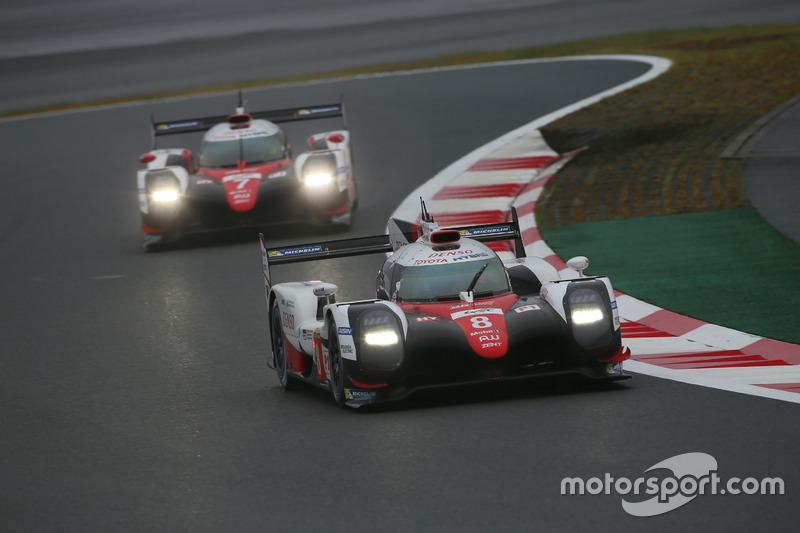 #8 Toyota Gazoo Racing Toyota TS050 Hybrid: Anthony Davidson, Sébastien Buemi, Kazuki Nakajima