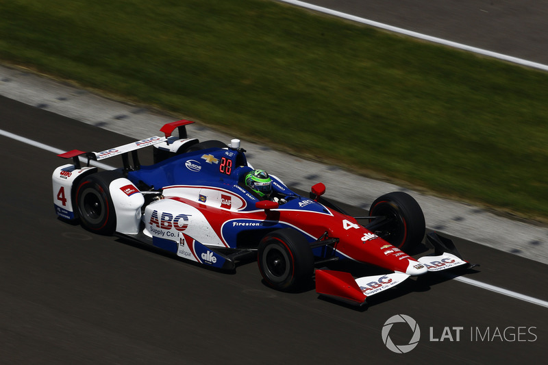 Crash: Conor Daly, A.J. Foyt Enterprises, Chevrolet