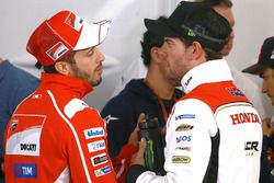 Andrea Dovizioso, Ducati Team, Cal Crutchlow, Team LCR Honda