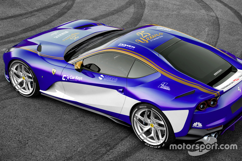 Ferrari 812 en livery de Sauber