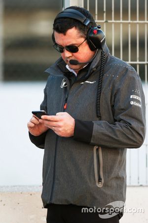 Eric Boullier, directeur de la compétition, McLaren