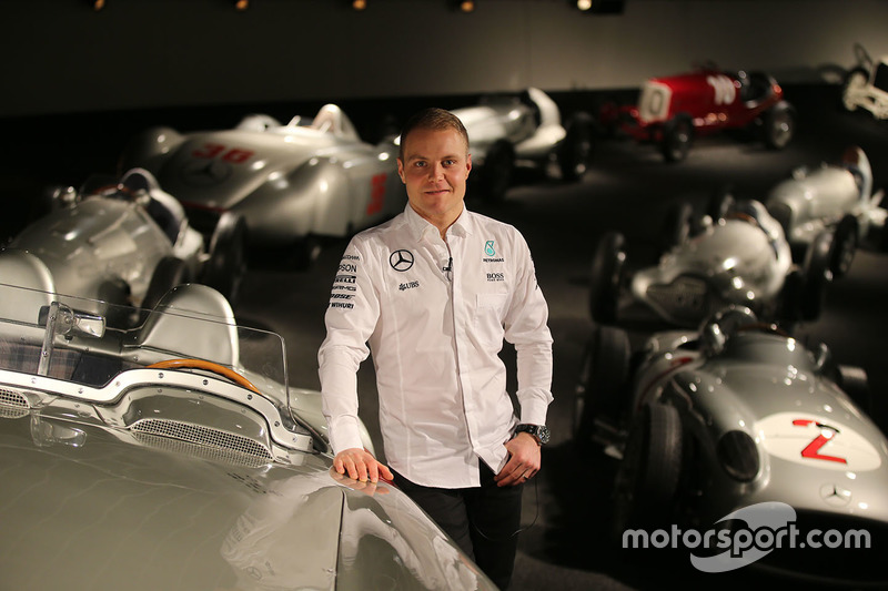 Valtteri Bottas, Mercedes AMG F1 at the Mercedes-Benz Museum