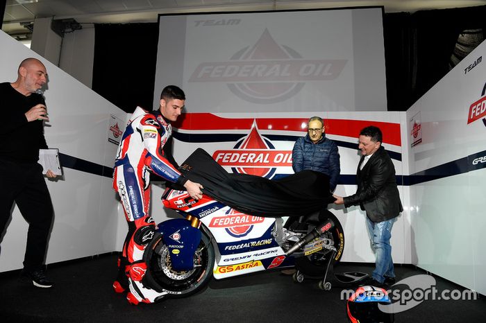 Fausto Gresini, Team Manager Federal Oil Gresini Moto2 y Jorge Navarro, Federal Oil Gresini Moto2