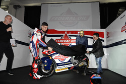 Fausto Gresini, Team Manager Federal Oil Gresini Moto2 and Jorge Navarro, Federal Oil Gresini Moto2