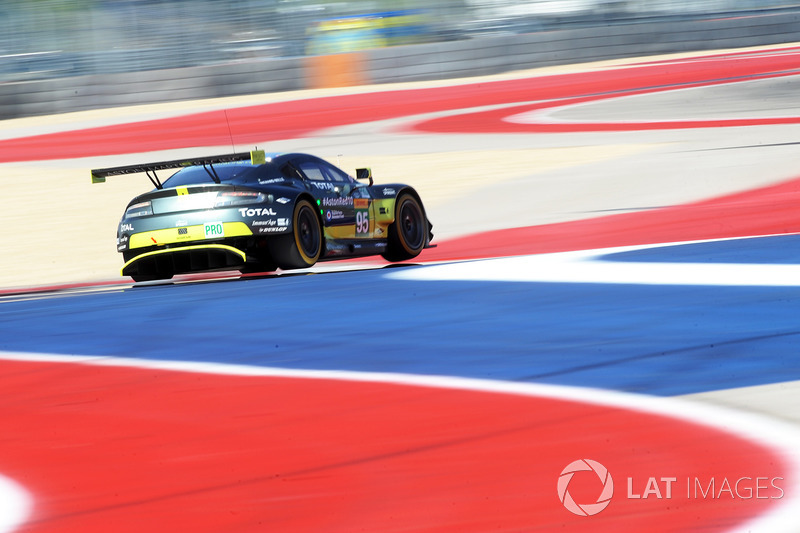 #95 Aston Martin Racing Aston Martin Vantage: Nicki Thiim, Marco Sorensen