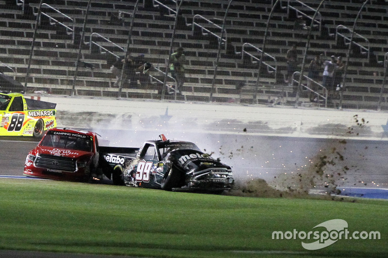 Timothy Peters, Chevrolet Silverado restos del coche