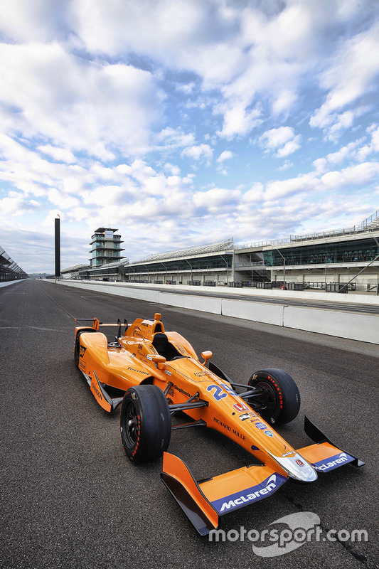 De auto van Fernando Alonso, Andretti Autosport Honda