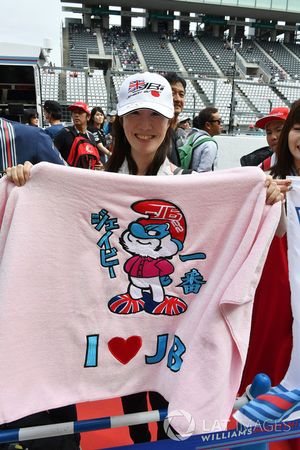 Jenson Button, McLaren fan