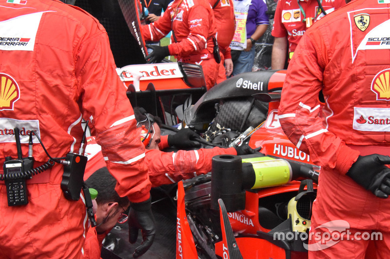 Kimi Raikkonen, Ferrari SF70H engine