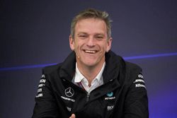 James Allison, directeur technique Mercedes AMG F1, lors de la conférence de presse