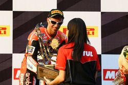 Podium: third place Marco Melandri, Ducati Team