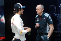 Carlos Sainz Jr., Scuderia Toro Rosso con Franz Tost director de Scuderia Toro Rosso