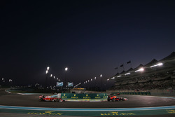 Daniel Ricciardo, Red Bull Racing RB12 leads Kimi Raikkonen, Ferrari SF16-H
