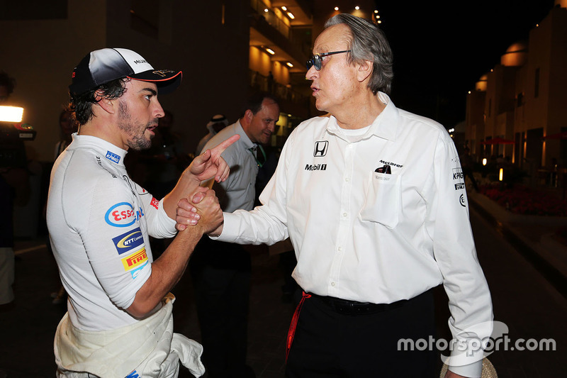 Fernando Alonso, McLaren con Mansour Ojjeh, accionista de McLaren