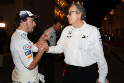 Fernando Alonso, McLaren con Mansour Ojjeh, accionista de McLaren