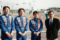 1997年のSRS-Fスカラシップの3人。金石年弘、松田次生、佐藤琢磨