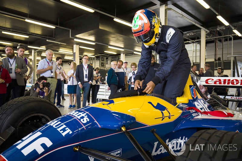 Karun Chandhok, Williams FW14B Renault