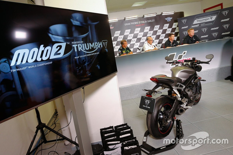 Triumph 2019'da Moto2 motor sağlayıcısı olduğunu açıklıyor