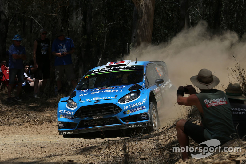 Mads Ostberg, Ola Floene, M-Sport Ford Fiesta WRC