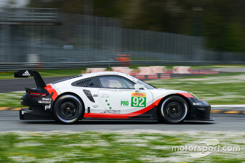 #92 Porsche Team Porsche 911 RSR: Michael Christensen, Kevin Estre