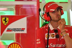 Antonio Giovinazzi, collaudatore e pilota di riserva Ferrari