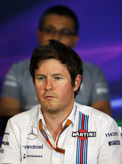 Rob Smedley, Williams Head of Vehicle Performance in the FIA Press Conference