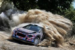 Kris Meeke, Craig Breen et Khalid Al-Qassimi, Citroën World Rally Team, Citroën C3 WRC 2017