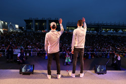 Esteban Ocon, Manor Racing et Pascal Wehrlein, Manor Racing