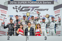 Podium: race winners #12 TP12 Racing Team Ferrari 458 Italia GT3: Todd Piti, Carlo van Dam, second place #55 FFF Racing Lamborghini Huracan GT3: Edoardo Liberati, Andrea Amici, third place #88 Craft Bamboo Racing Porsche Porsche 911 GT3 R: Richard Lyons, Frank Yu