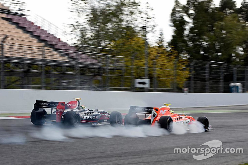 Louis Deletraz, Fortec Motorsports y Tom Dillmann, AVF