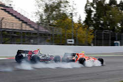 Louis Deletraz, Fortec Motorsports and Tom Dillmann, AVF