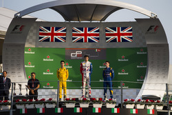 Podium: Jake Dennis, Arden International, Jack Aitken, Arden International and Jake Hughes, DAMS