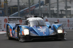 #36 Signatech, Alpine A460: Gustavo Menezes, Nicolas Lapierre, Stéphane Richelmi