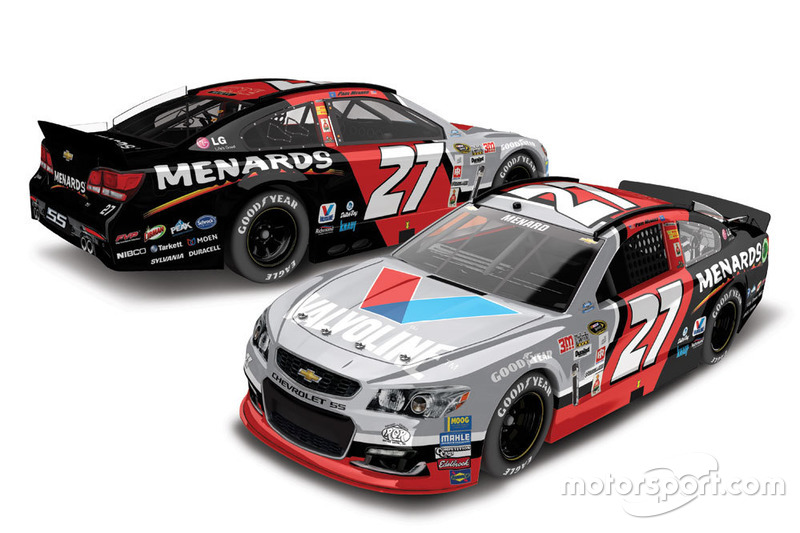 Paul Menard, No. 27 Richard Childress Racing Chevrolet