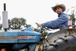 Daniel Ricciardo, Red Bull Racing at a farm in Austin