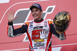 Podium: race winner Marc Marquez, Repsol Honda Team