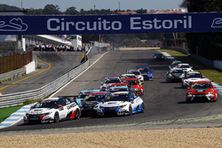 Start Rennen 1, Gianni Morbidelli, West Coast Racing, Honda Civic TCR leads
