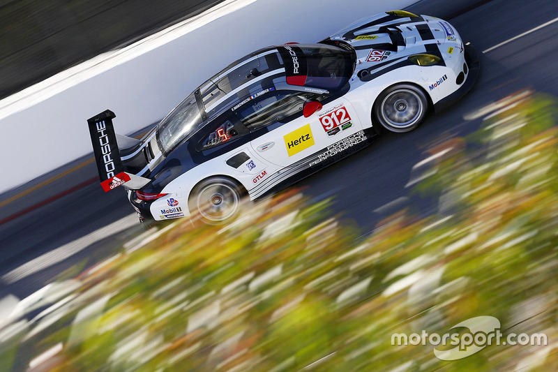 4. #912 Porsche Team North America Porsche 911 RSR: Earl Bamber, Frédéric Makowiecki