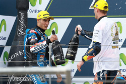 Ganador, Jorge Navarro, Estrella Galicia 0,0, segundo, Brad Binder, Red Bull KTM Ajo