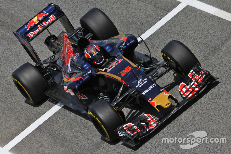 Daniil Kvyat reestreou pela Toro Rosso em Barcelona e também fez história, registrando a primeira volta mais rápida em uma corrida na história da equipe.