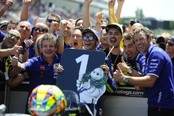 Il vincitore della gara Valentino Rossi, Yamaha Factory Racing
