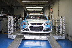 Danica Patrick, Stewart-Haas Racing Chevrolet inspection