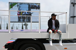 Lewis Hamilton, Mercedes AMG F1 Team during the drivers parade
