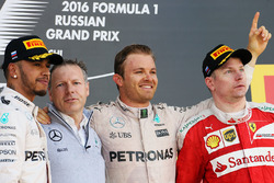 Podium: winner Nico Rosberg, Mercedes AMG F1 Team, second place Lewis Hamilton, Mercedes AMG F1 Team