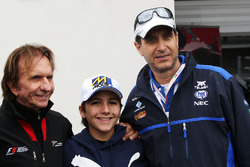 Emerson Fittipaldi, (Left)