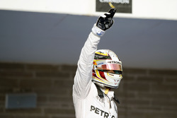 Race winner Lewis Hamilton, Mercedes AMG F1 celebrates in parc ferme