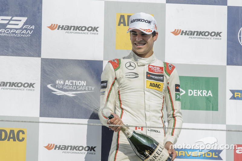Podio: Lance Stroll Prema Powerteam Dallara F312 - Mercedes-Benz