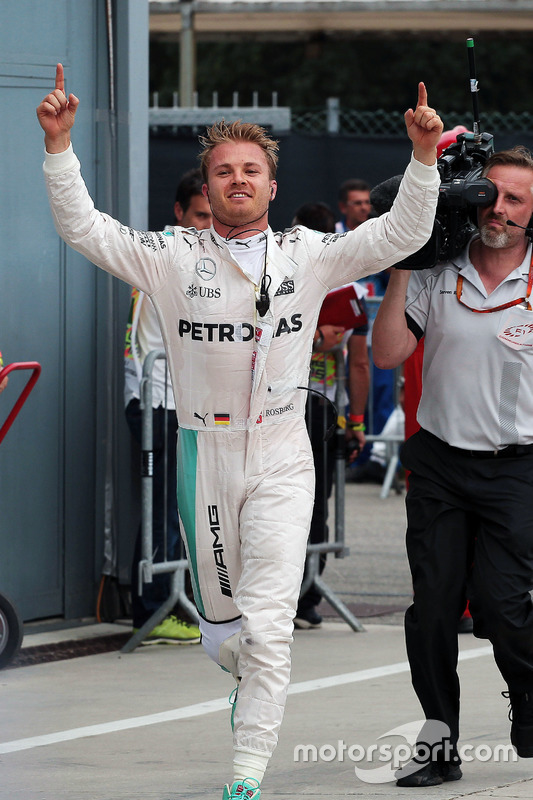 Nico Rosberg, Mercedes AMG F1 celebra