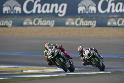 Tom Sykes, Kawasaki Racing Team et Jonathan Rea, Kawasaki Racing Team