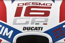 Ducati Team logo detail